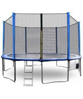 Aga SPORT PRO Trampolína 400 cm Blue + ochranná sieť